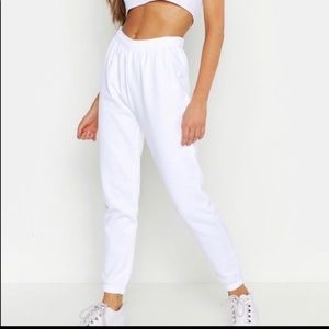 NWT Boho white joggers